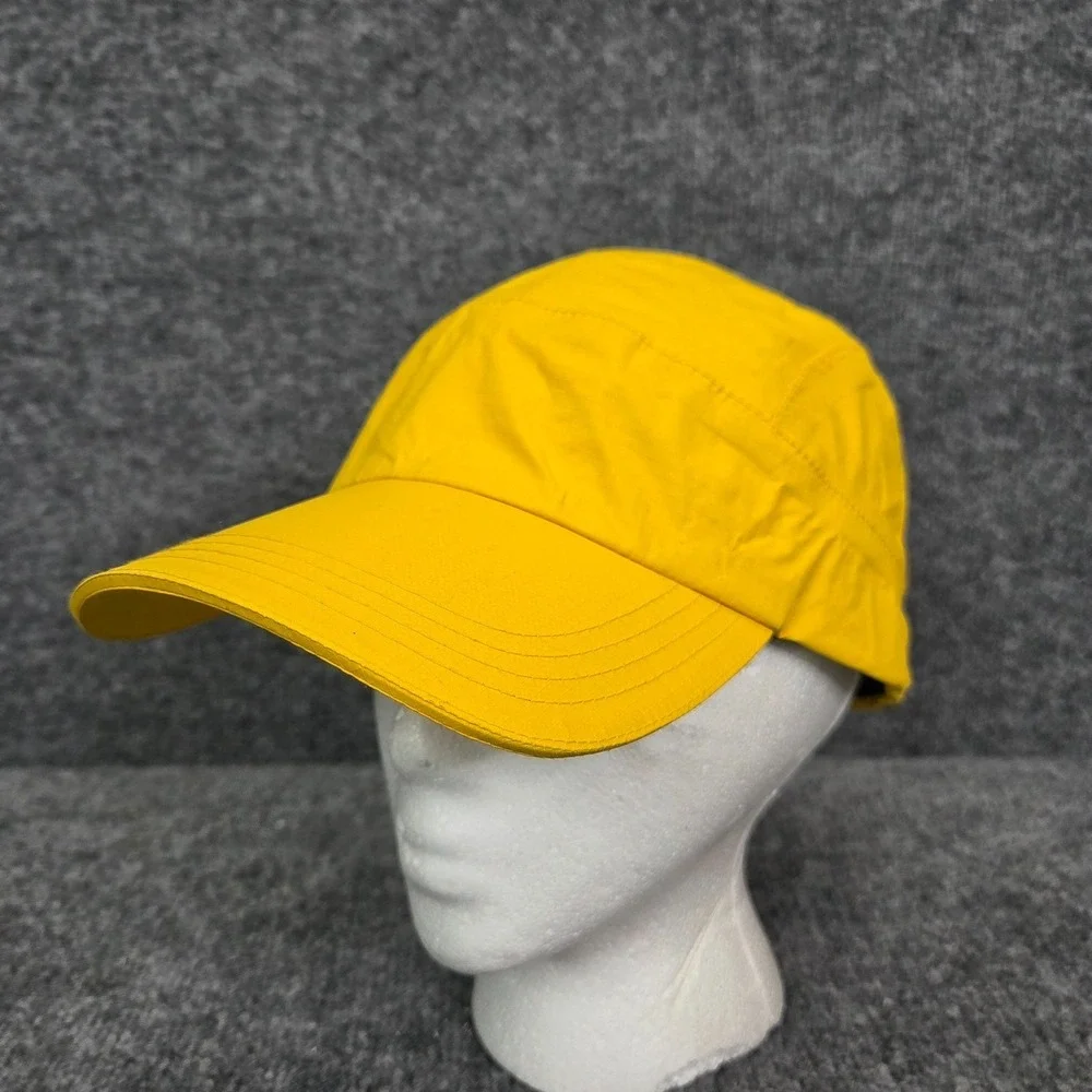 LL Bean Storm Chaser‎ Hat Cap Strap Back Nylon Ripstop Lightweight Hiking Yellow